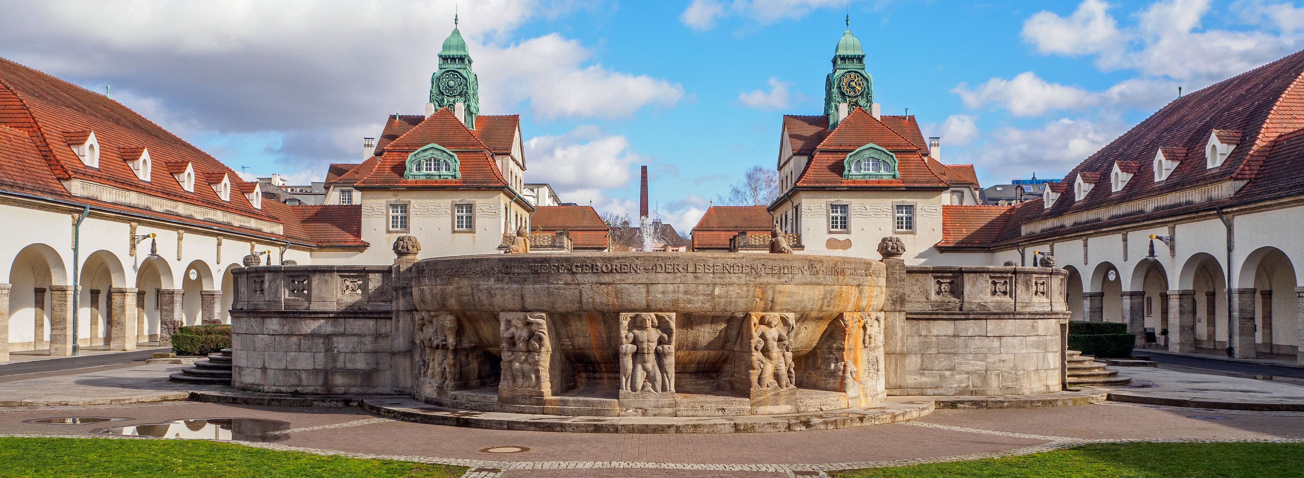 Ansicht Sprudelhof Bad Nauheim